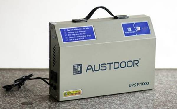 Cách nhận biết bộ lưu điện của cửa cuốn Austdoor chính hãng