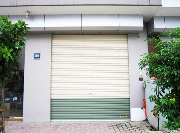 cửa cuốn tấm liền kéo tay